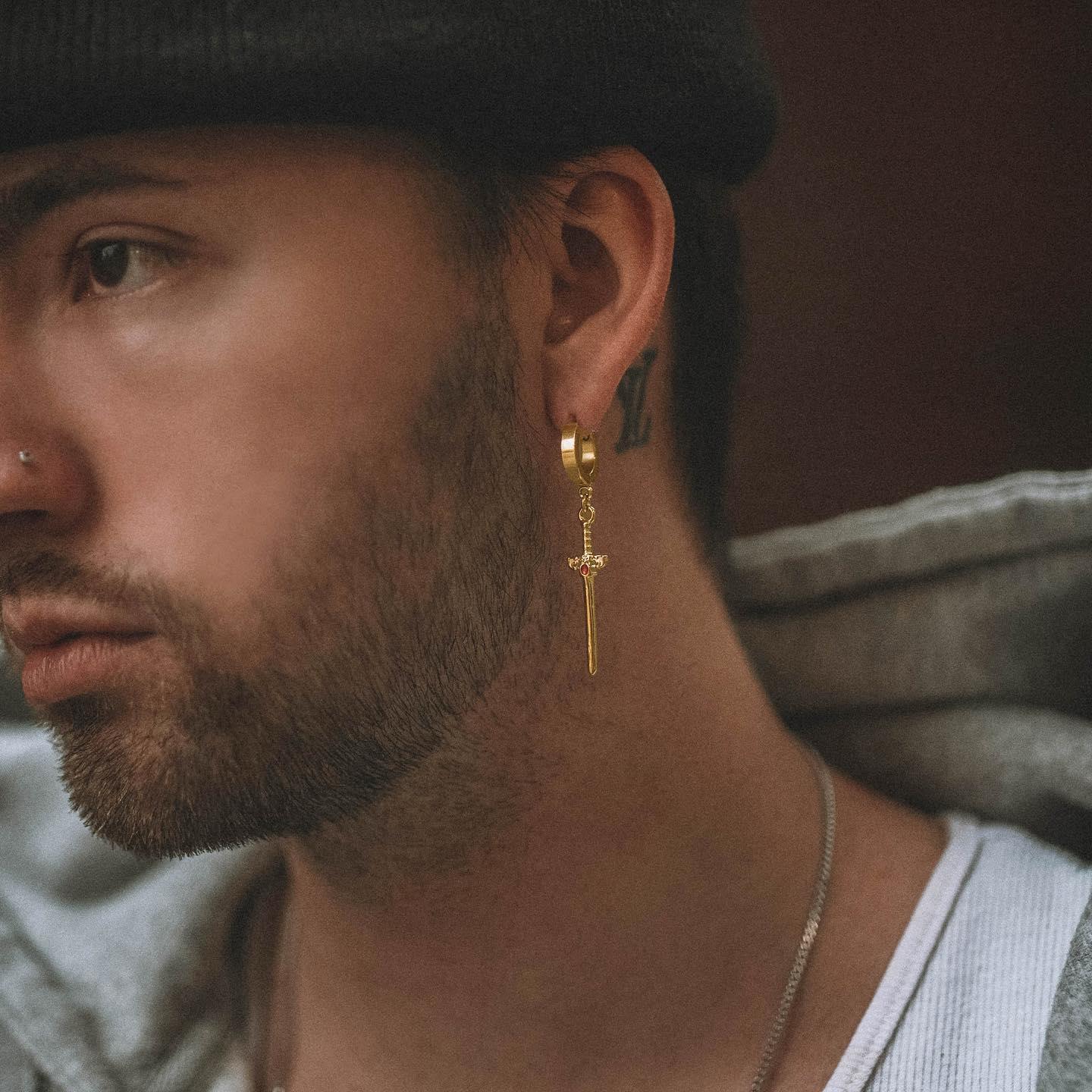 The Sword of Omens Earring...
