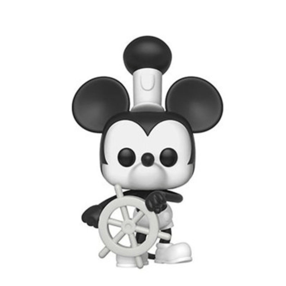 White Designer Mickey Keyring Set