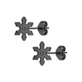 The Ninja Star Stud Earrings