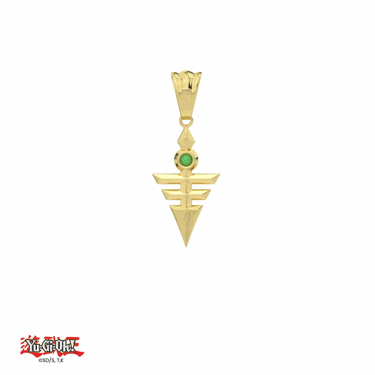 yugioh card necklace Yu-Gi-Oh! Emperor's Key Pendant Chrome