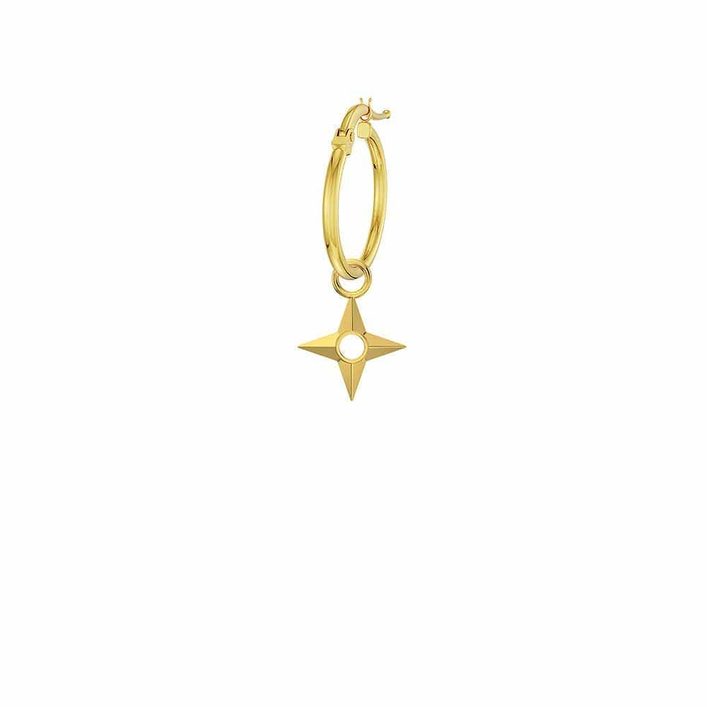 Mister Shuriken Earring - 14KT Mister SFC