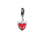 The Flaming Heart Earring