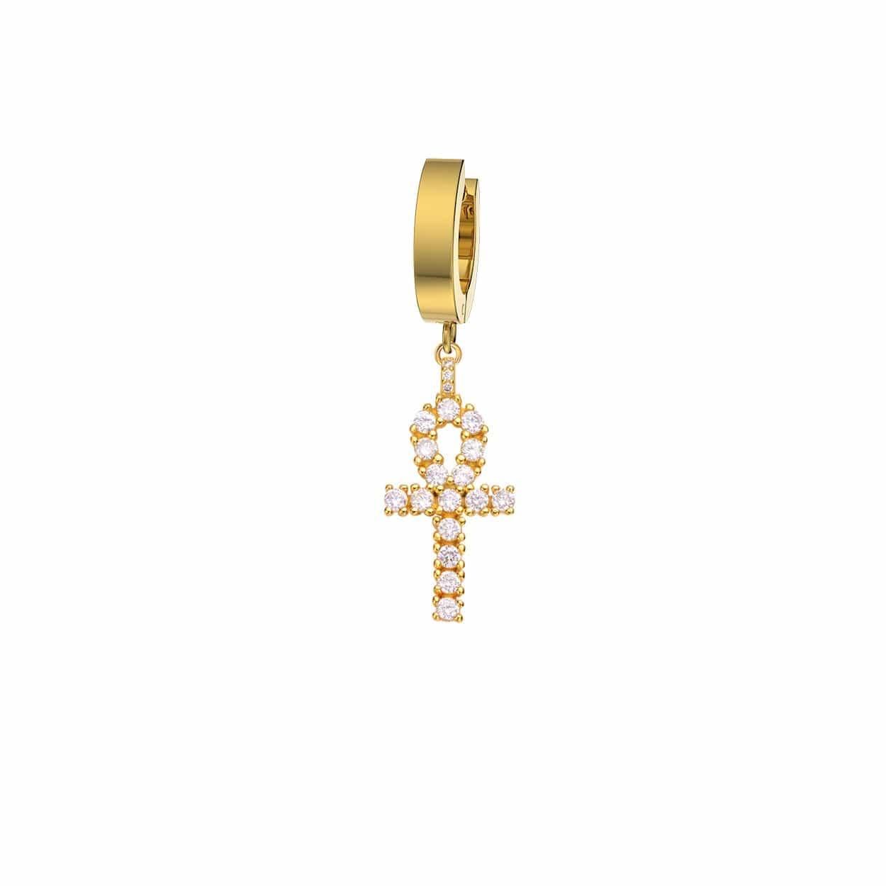 Mister Gem Ankh Earring Mister SFC