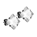 The Square Stud Earrings