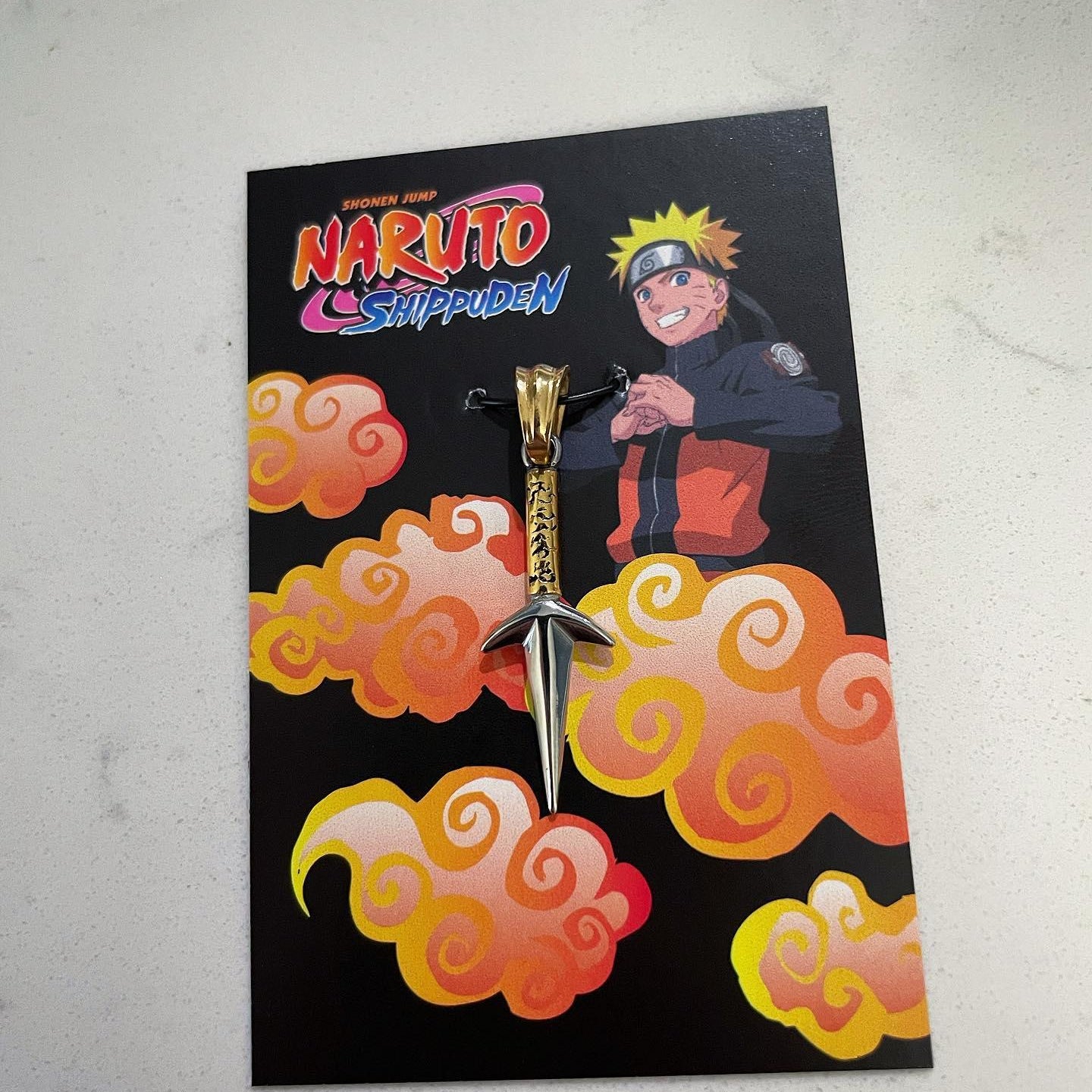 Minato Kunai Necklace and Earring,...