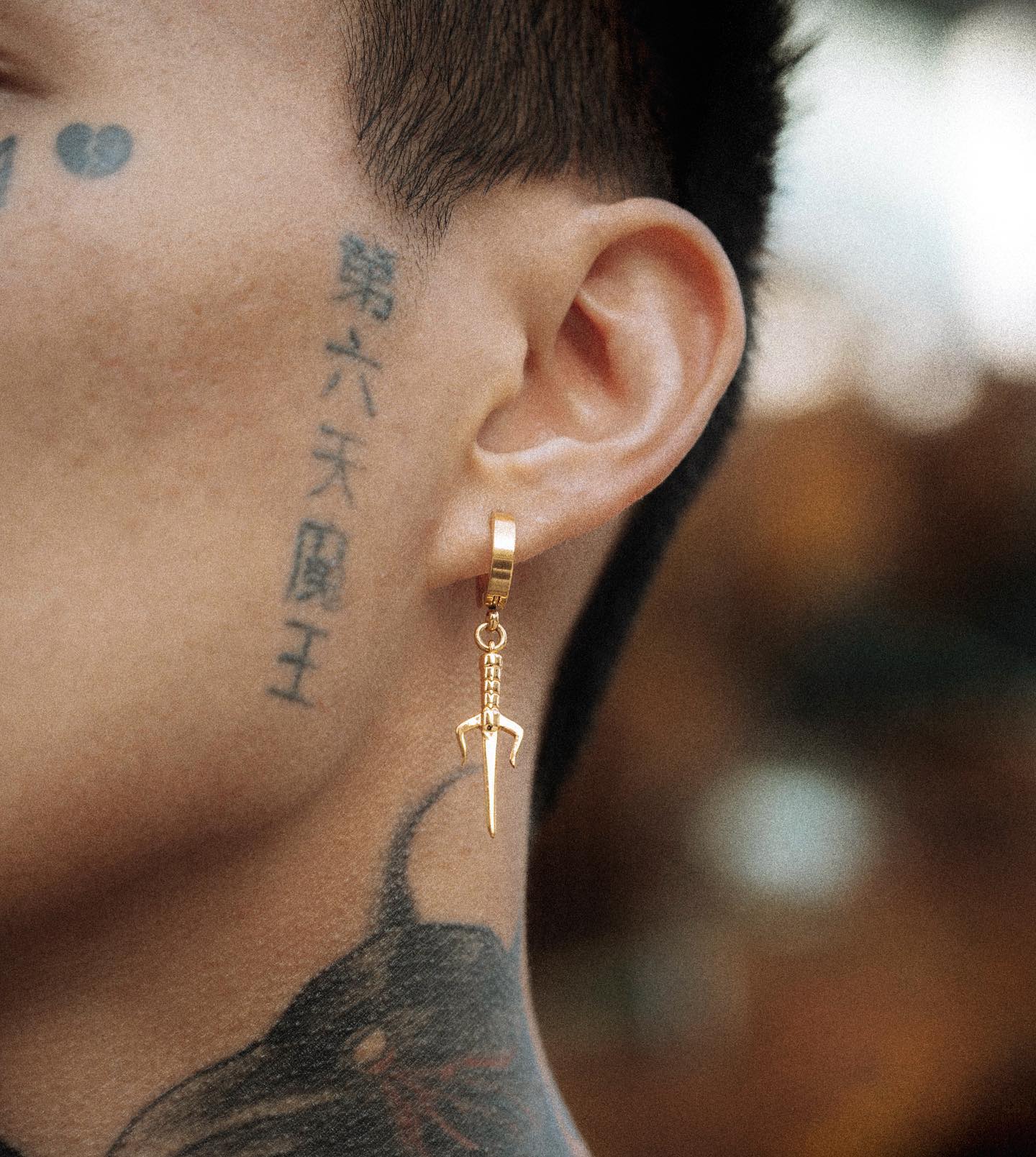 The Sai Earring, available in...