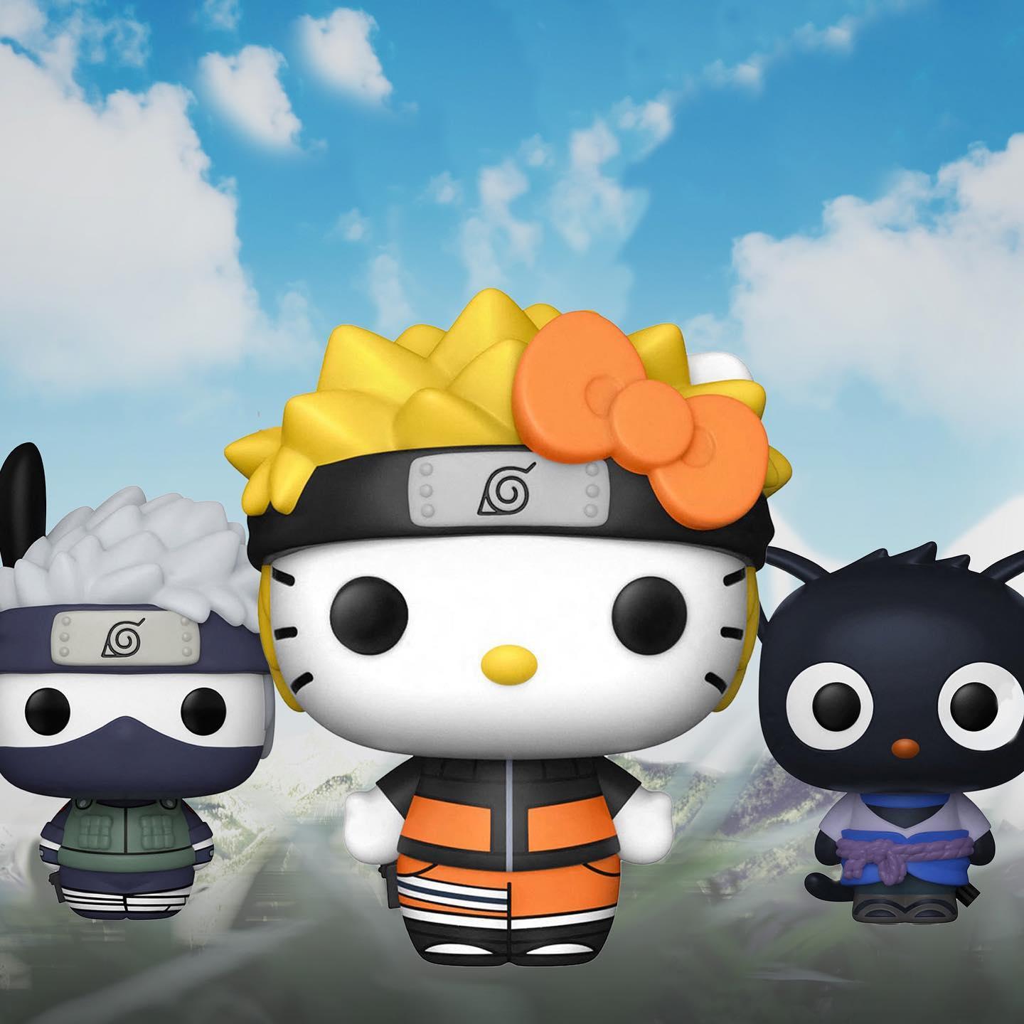 Pop! Here comes Hello Kitty...