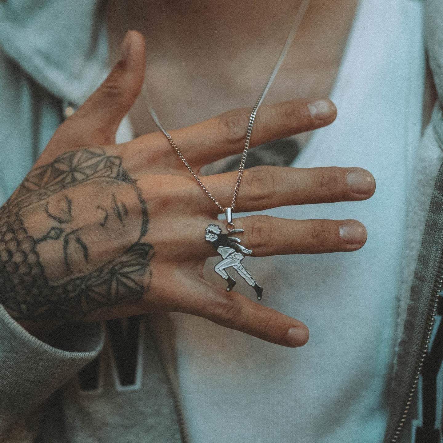 The Naruto Run Necklace in...
