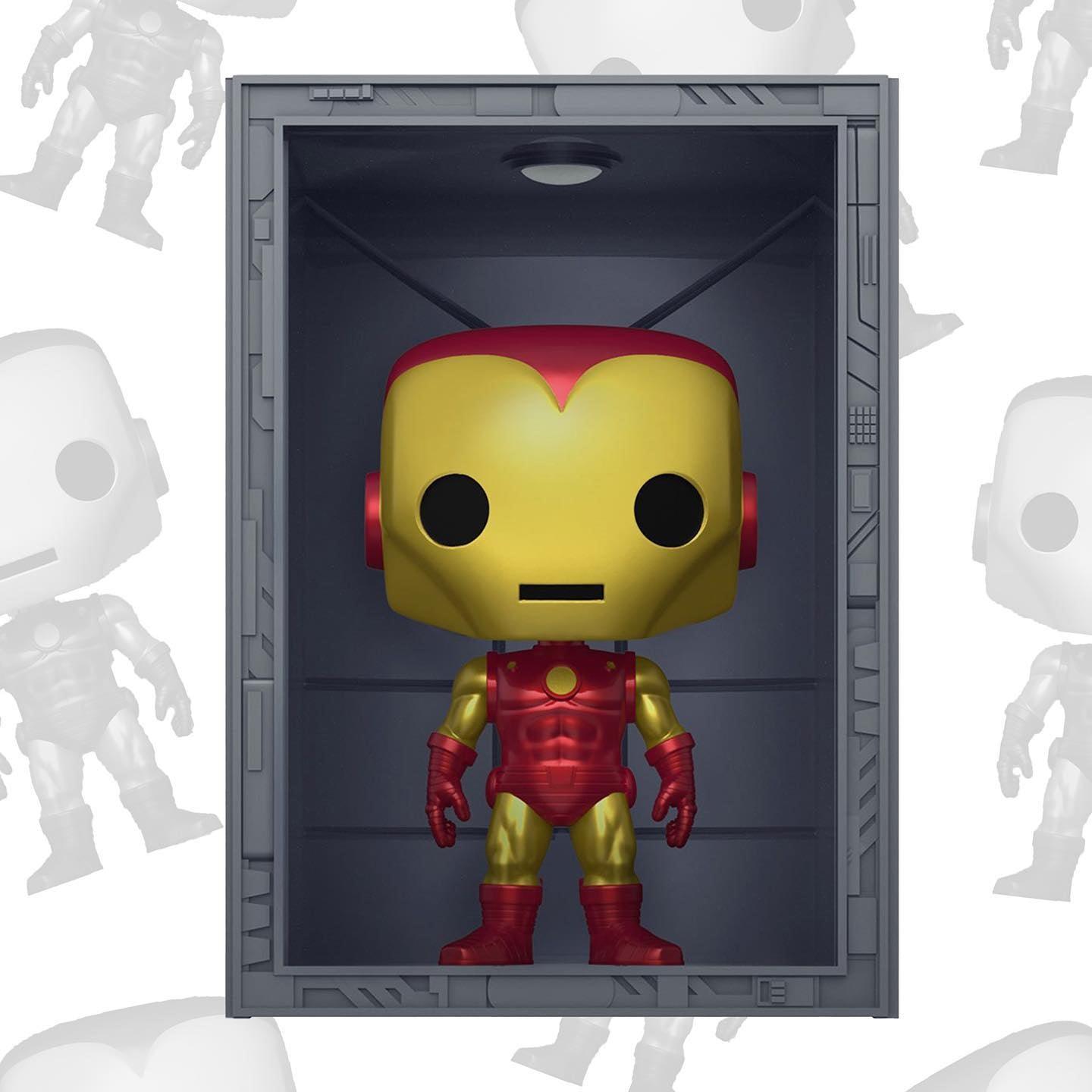 The Funko Pop! Iron Man...