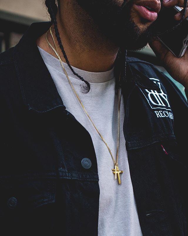 The Cross Necklace is back...