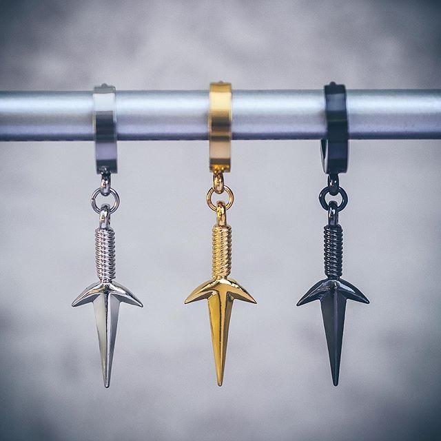 New Release! The Shinobi Earring...