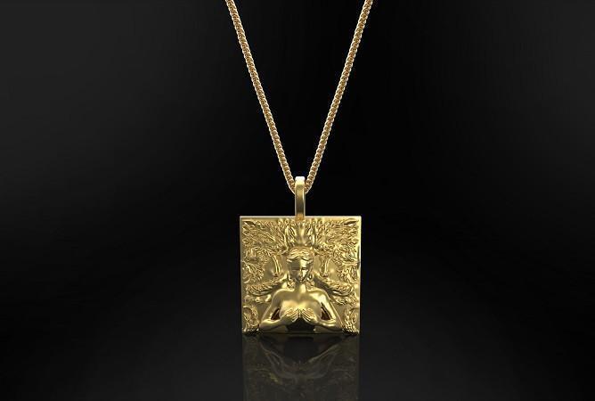 Infamous Album Covers as 14kt Gold Pendants