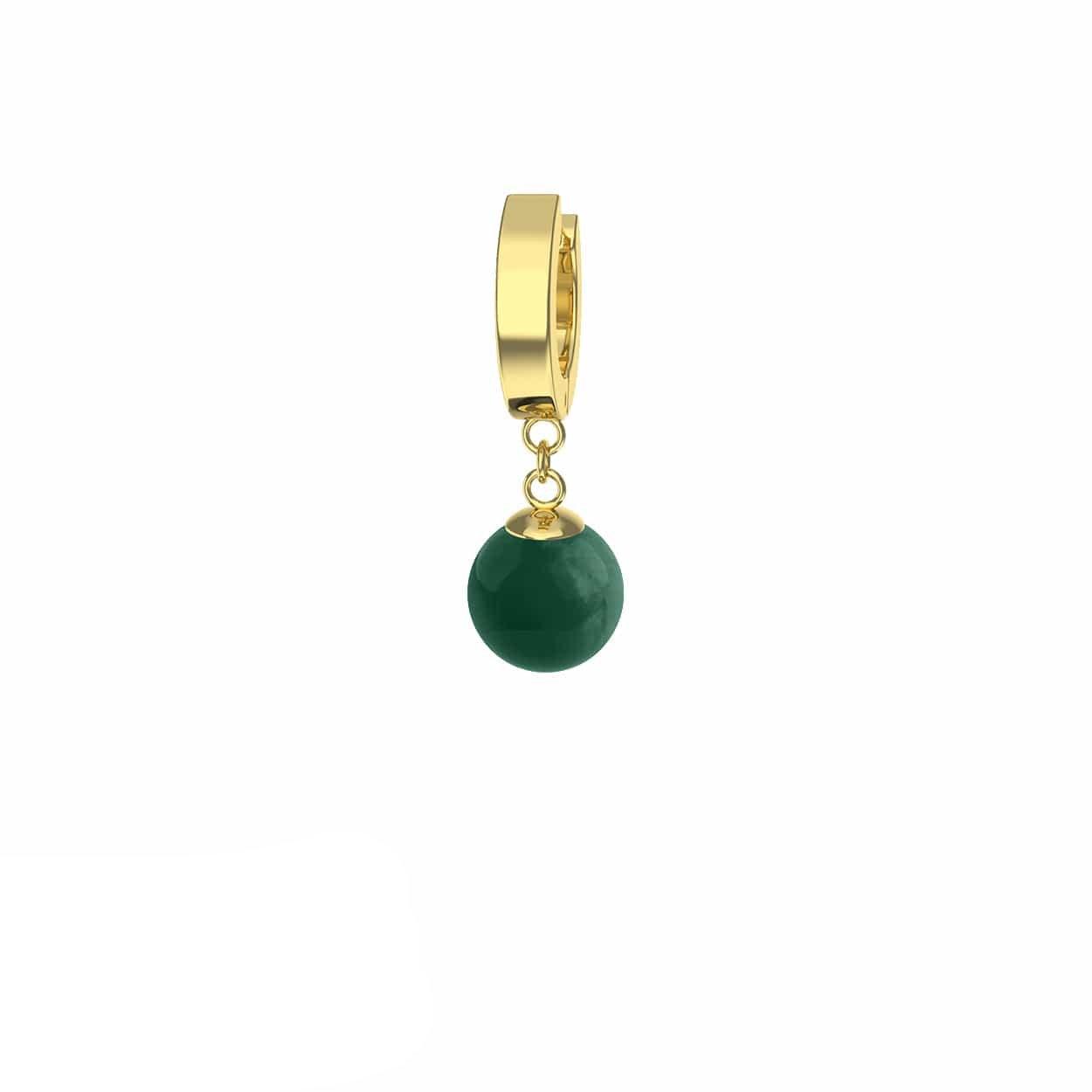 Officially licensed Dragon Ball Super Goku Black green Potara earring