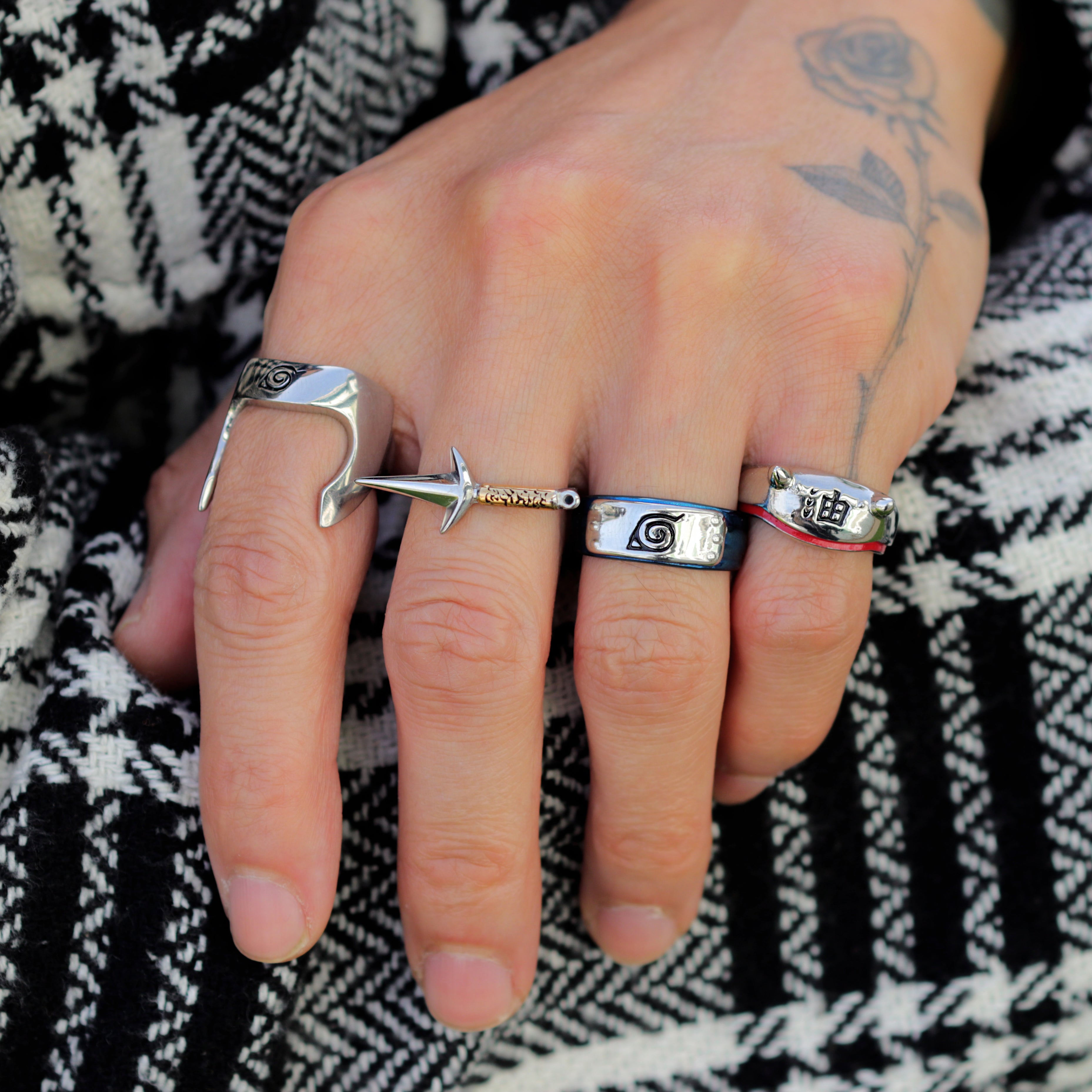 Subtle anime jewelry rings from MISTERVERSE � fandom you can wear to work