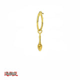 Yu-Gi-Oh!™ Micro Dark Magician Staff Earring - 14KT