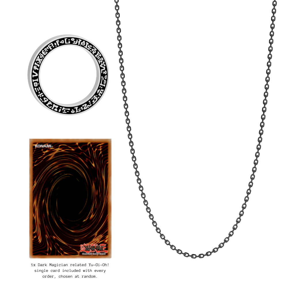 Yu-Gi-Oh!™ Dark Magical Circle Ring + Chain + Card  - 4th of July Exclusive Bundle