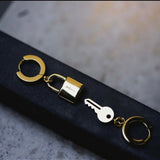 Mister Lock & Key Earrings