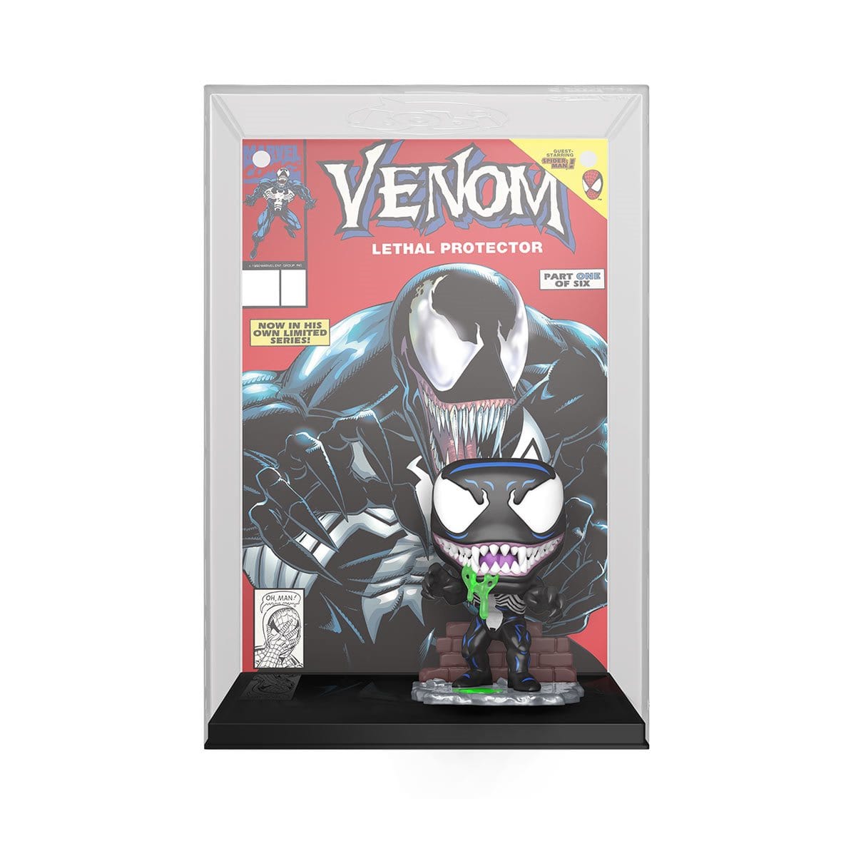 Marvel™ Venom Glow-in-the-Dark Lethal Protector Comic Cover - Previews Exclusive Pop! - 4" Mister SFC