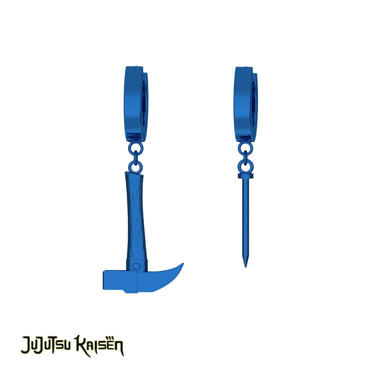Jujutsu Kaisen™ Nobara's Hammer & Nail Earrings - Limited Edition Colors