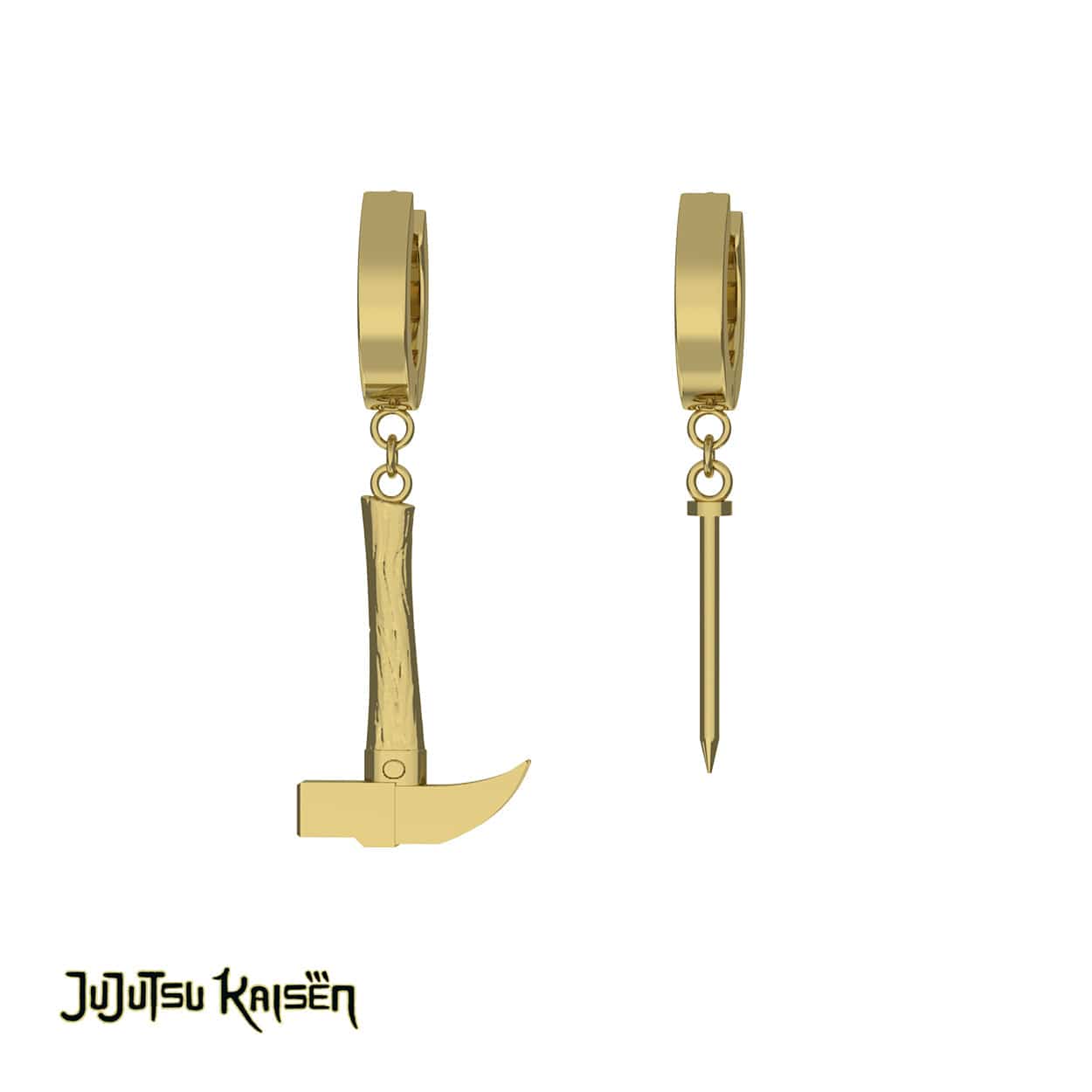 Jujutsu Kaisen™ Nobara's Hammer & Nail Earrings