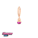 The Powerpuff Girls™ Blossom Gem Hoop Earrings