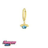 The Powerpuff Girls™ Bubbles Gem Hoop Earrings