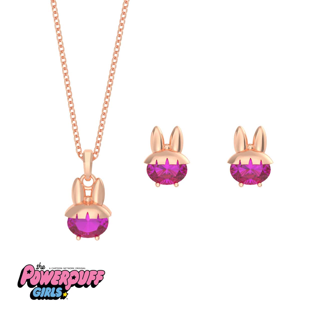 The Powerpuff Girls™ Earrings & Necklace Set