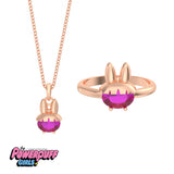 The Powerpuff Girls™ Gem Ring & Necklace Set