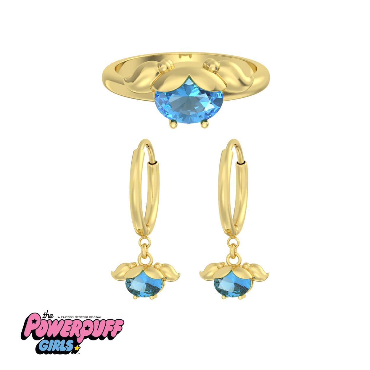 The Powerpuff Girls™ Earring & Ring Set