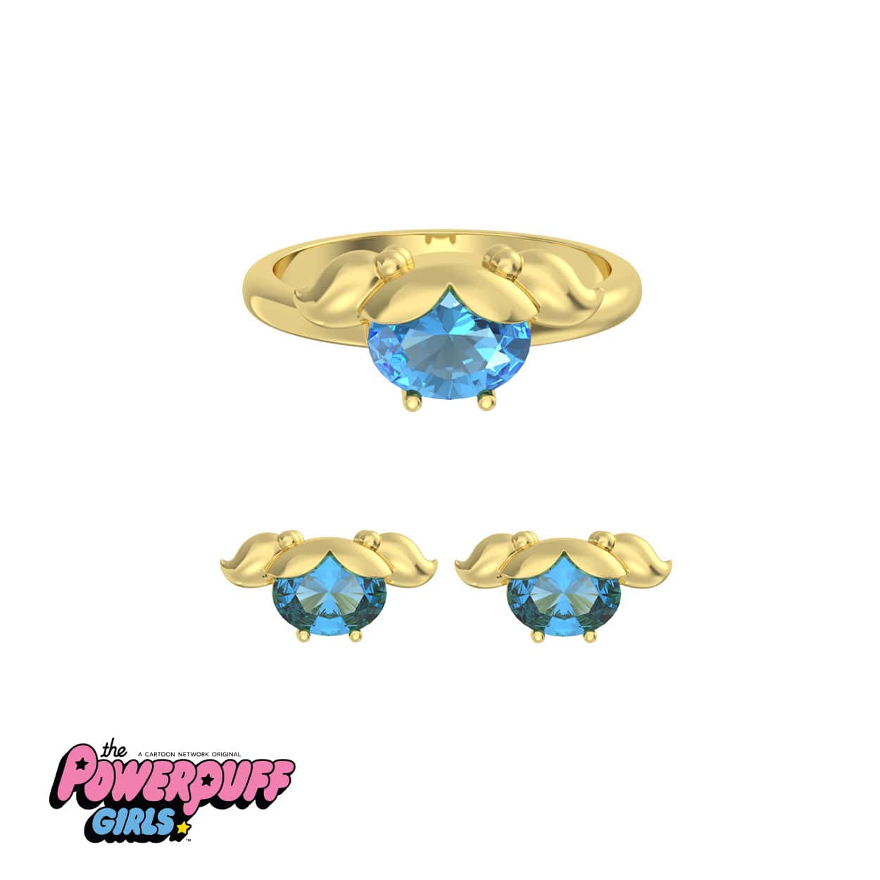 The Powerpuff Girls™ Earring & Ring Set