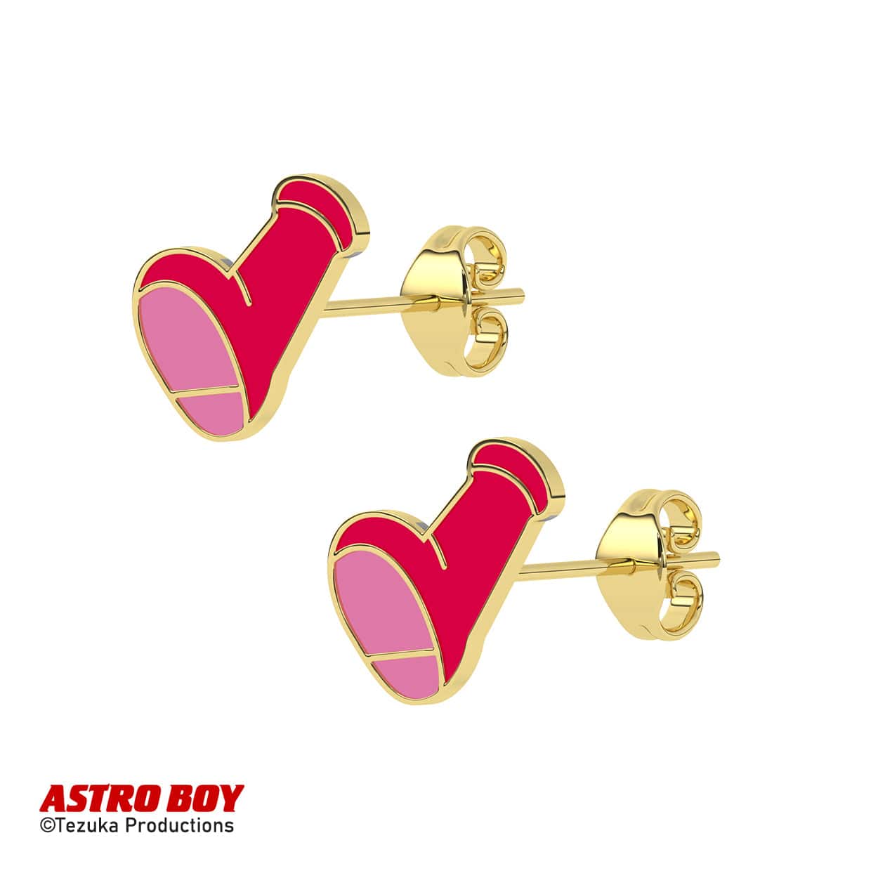Astro Boy™ Big Red Boot Stud Earrings