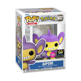 Pokemon™ Aipom Flocked Specialty Series Pop! -3½"