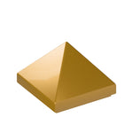 CONNEX Tile · 1x1 Pyramid · Pearl Gold - front