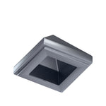 CONNEX Tile · 1x1 Pyramid · Metallic Silver - back