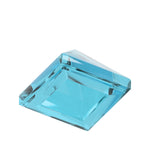 CONNEX Tile · 1x1 Pyramid · Trans Light Blue - back