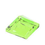 CONNEX Tile · 1x1 Pyramid · Trans Neon Green - back