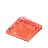 CONNEX Tile · 1x1 Pyramid · Trans Neon Orange - back