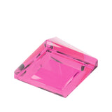 CONNEX Tile · 1x1 Pyramid · Trans Neon Pink - back