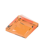 CONNEX Tile · 1x1 Pyramid · Trans Orange - back