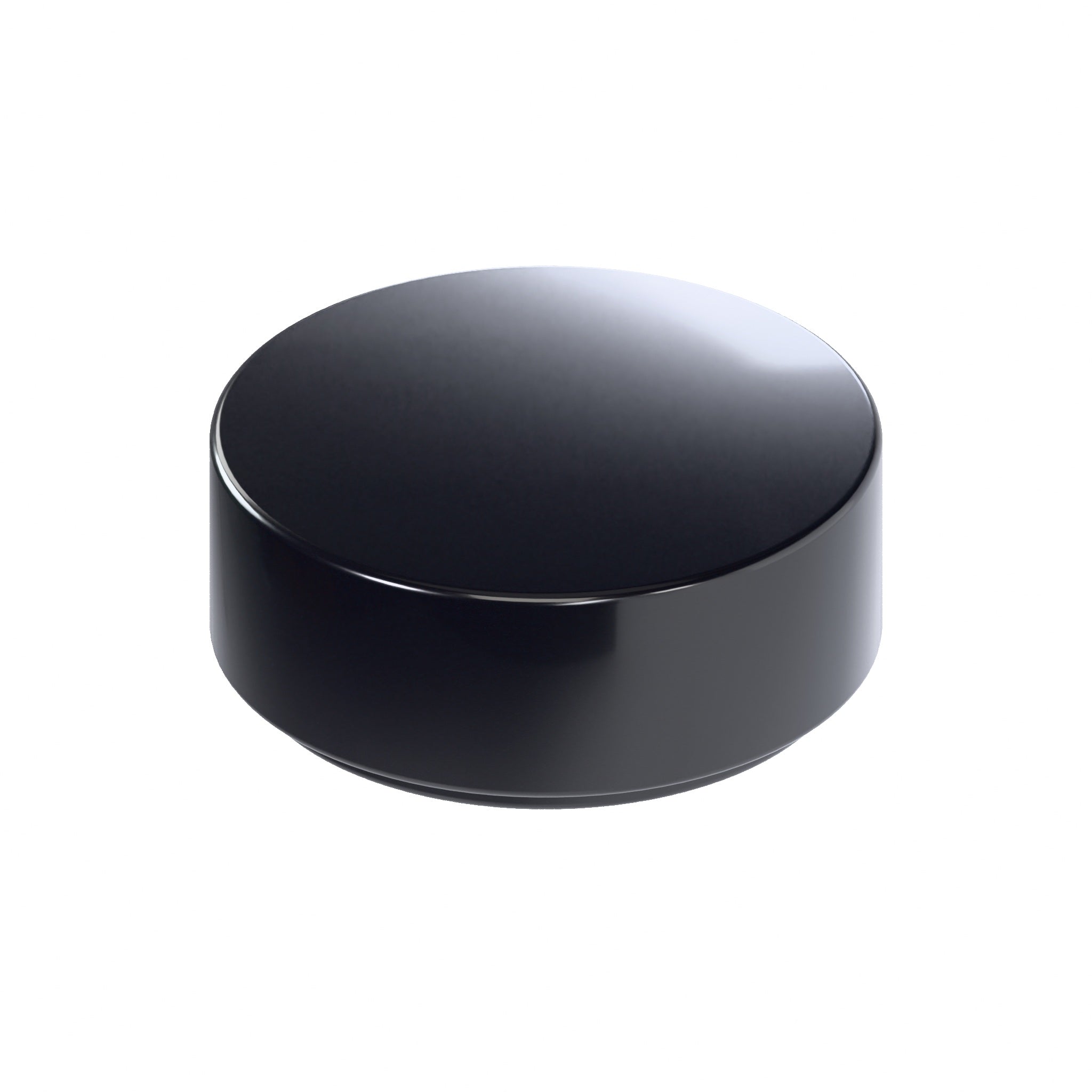 CONNEX Tile · 1x1 Round · Black - front