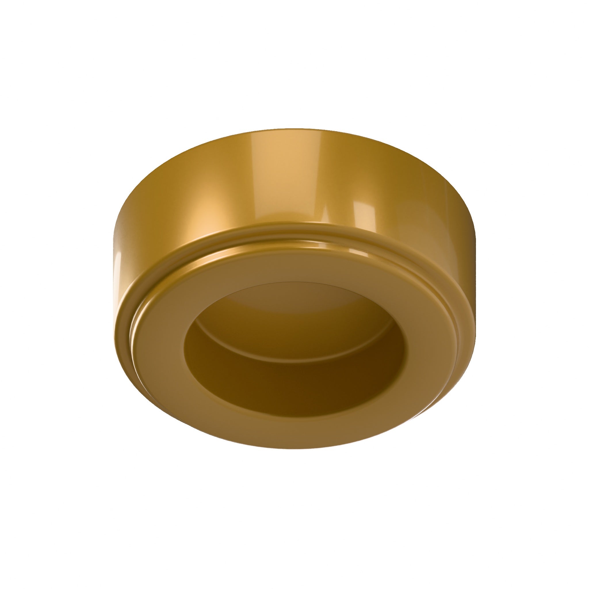 CONNEX Tile · 1x1 Round · Pearl Gold - back