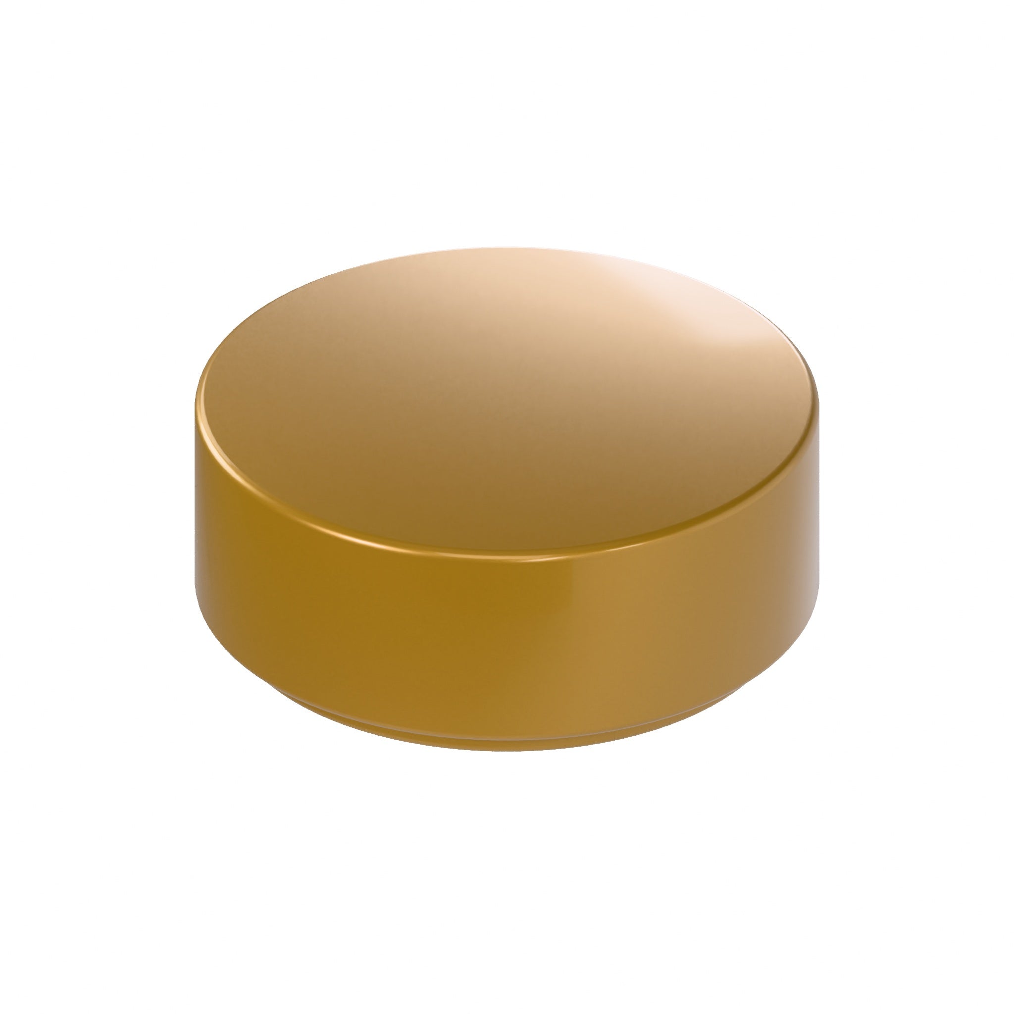 CONNEX Tile · 1x1 Round · Pearl Gold - front