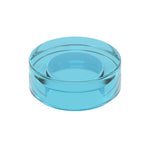 CONNEX Tile · 1x1 Round · Trans Light Blue - front