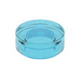 CONNEX Tile · 1x1 Round · Trans Light Blue - front