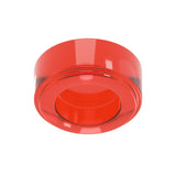 CONNEX Tile · 1x1 Round · Trans Red - back