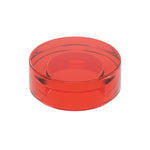CONNEX Tile · 1x1 Round · Trans Red - front
