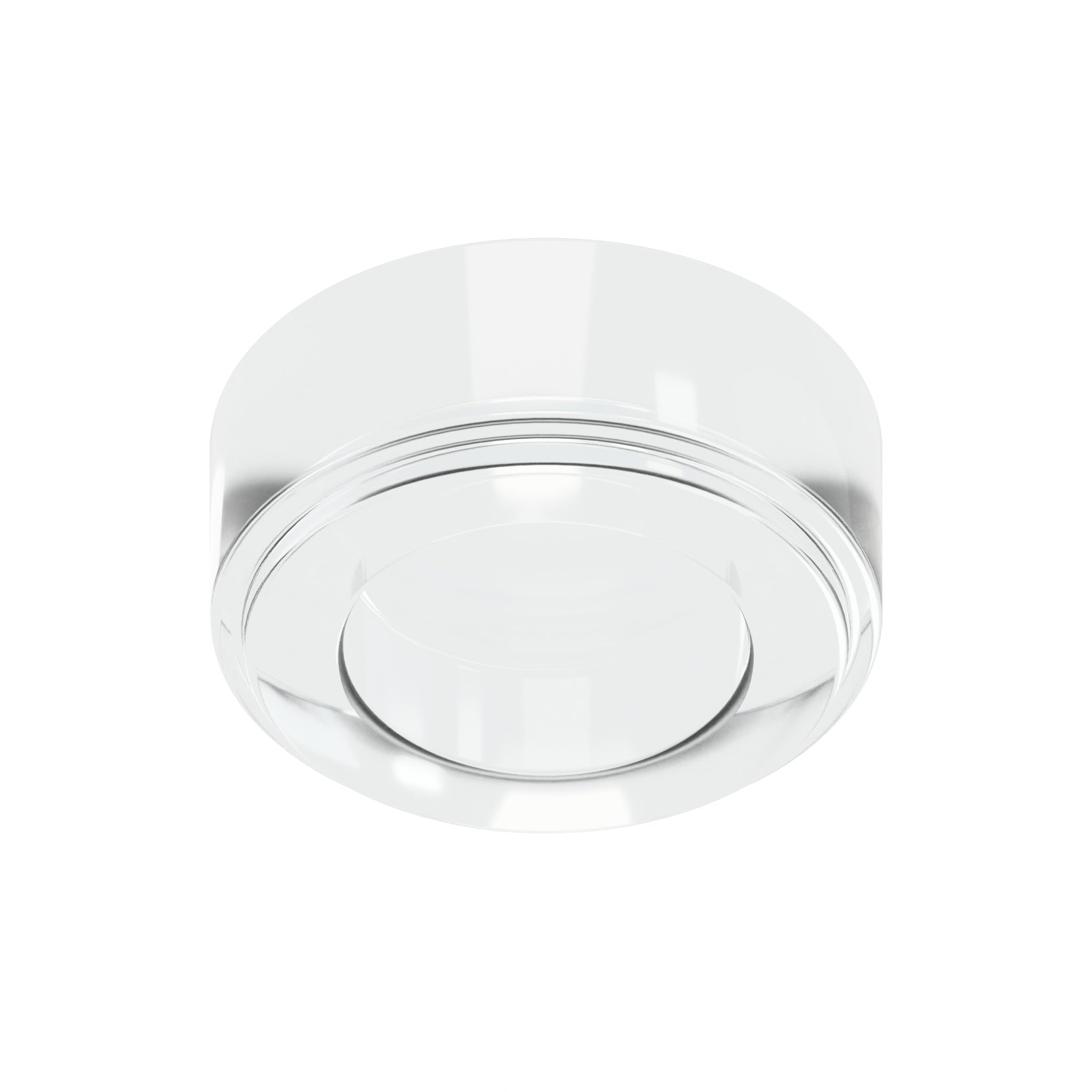 CONNEX Tile · 1x1 Round · Clear - back