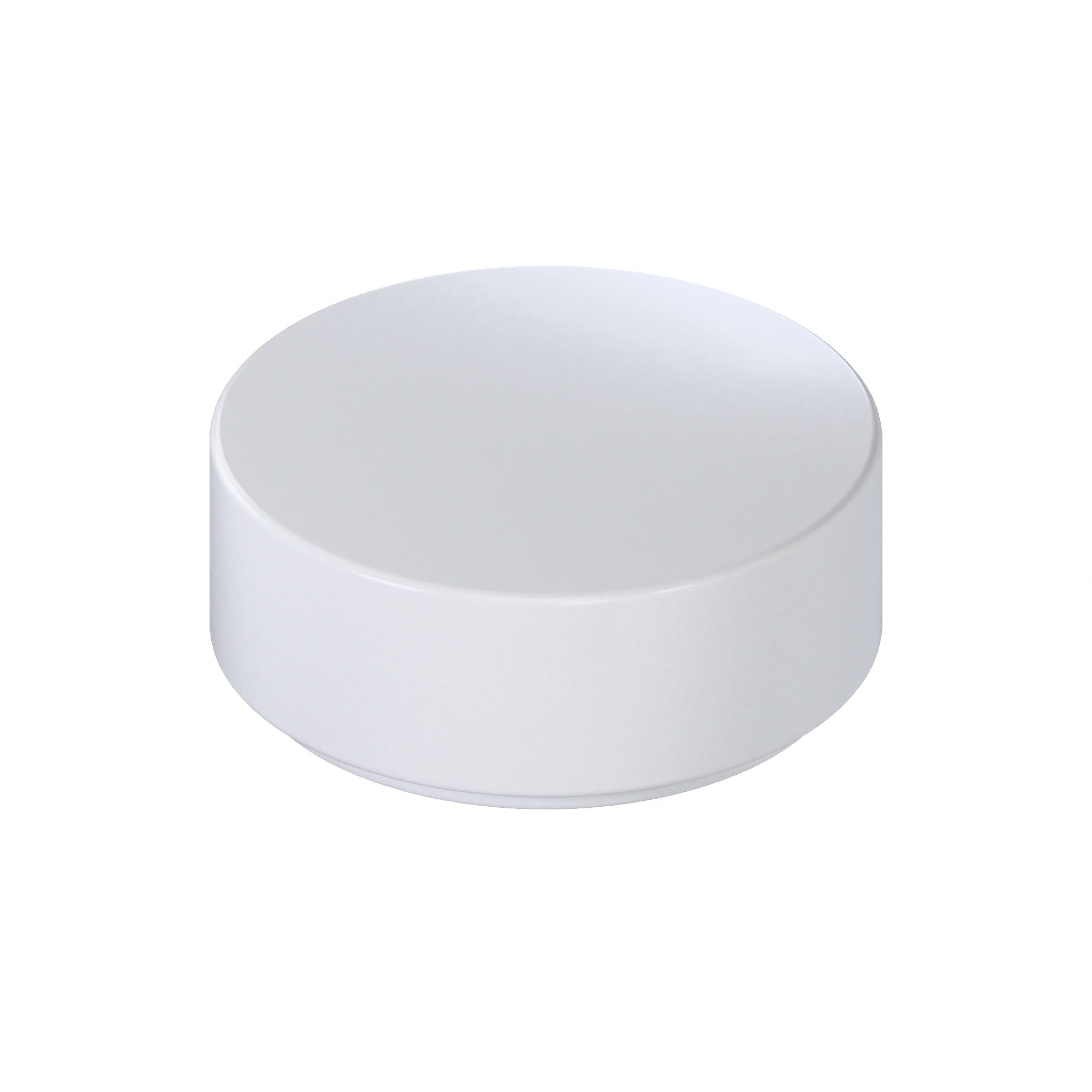 CONNEX Tile · 1x1 Round · White - front