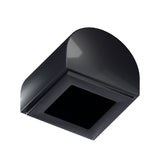 CONNEX Tile · 1x1 Curved Slope · Black - back