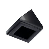 CONNEX Tile · 1x1 Double Slope · Black - back
